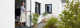 Insektenschutz für die Tür