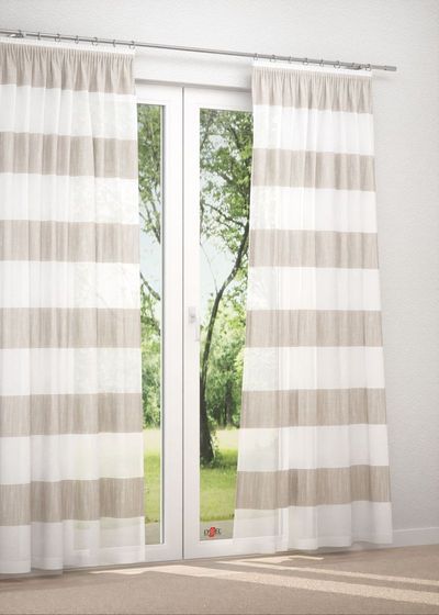 Dekoschal in Beige