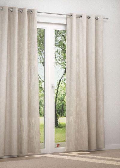 Ösenschal in Beige