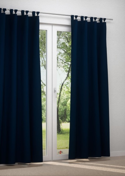 Schlaufenschal in Blau