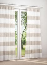 Dekoschal in Beige