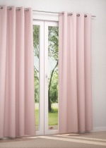 Ösenschal in rosa
