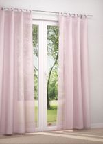Schlaufenschal in Rosa
