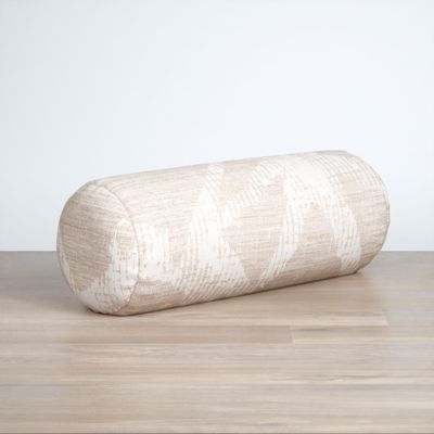 Dekokissen Nackenrolle in Beige