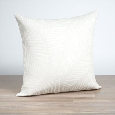 Dekokissen quadratisch in Beige