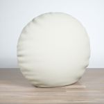 Dekokissen rund in beige