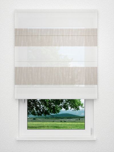 Raffrollo classic in Beige