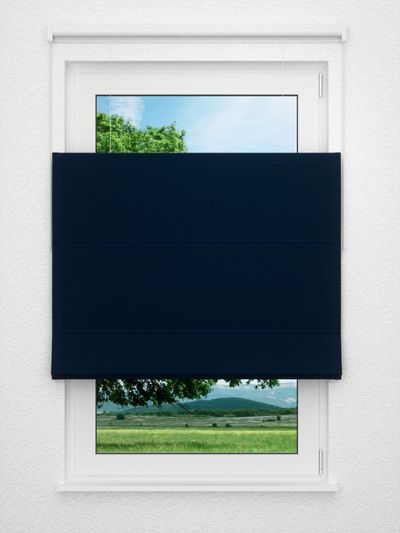 Raffrollo professional in Blau