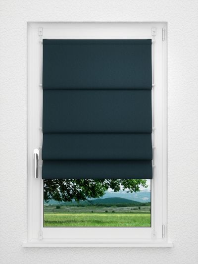 Raffrollo smart in blau