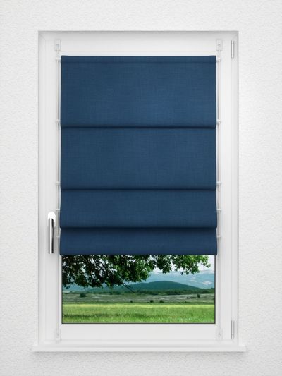 Raffrollo smart in blau