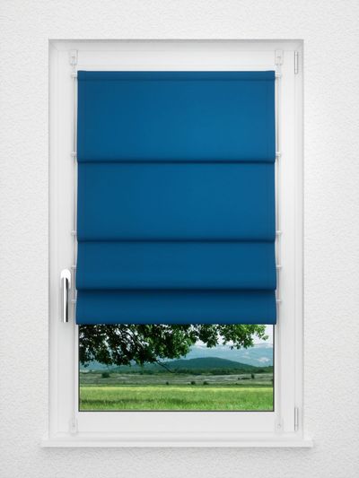 Raffrollo smart in Blau
