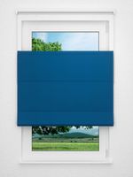 Raffrollo professional in Blau
