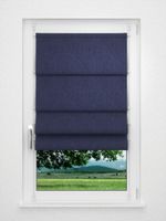 Raffrollo smart in blau
