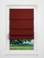 Raffrollo smart in Rot