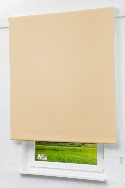 Lysel Outlet - Basisrollo Tageslicht Hellelfenbein