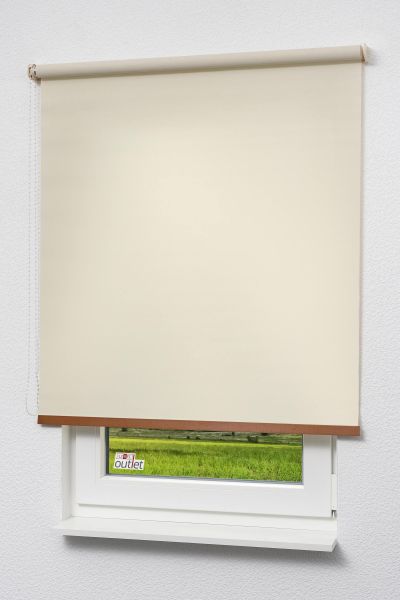 ArtikelbildLysel Outlet - Basisrollo Holzdekor Hellbeige #1W