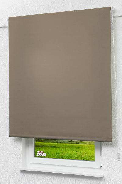 ArtikelbildLysel Outlet - Basisrollo Tageslicht Moccabraun #1W