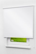 Lysel Outlet - Verdunkelungsrollo Shiny Reinweiß