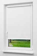 Lysel Outlet - Mini Rollo abdunkelnd Reinweiß