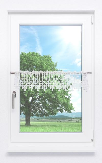 ArtikelbildScheibengardine Plauener Spitze® - Pearl #1W