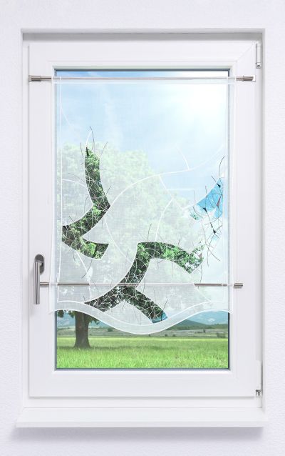 ArtikelbildPlauener Spitze® - Scheibenhänger Patria #1W in Grau