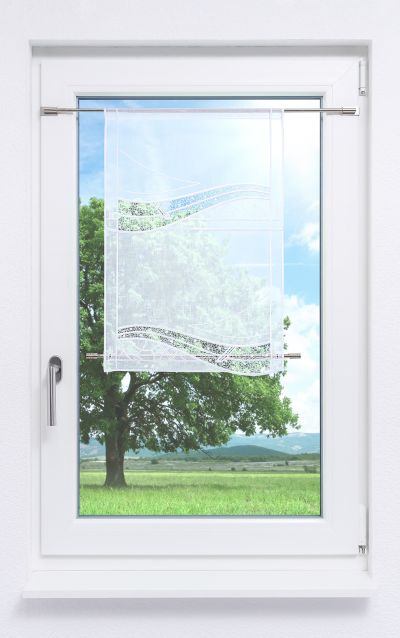 ArtikelbildPlauener Spitze® - exklusiver Scheibenhänger Florin #1W in Reinweiß