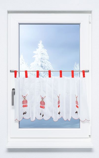 Scheibengardine von Lysel - Weihnachtswichtel