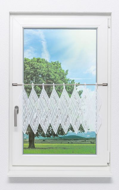 ArtikelbildScheibengardine Plauener Spitze® - Diamant #1W