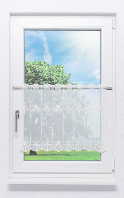 ArtikelbildScheibengardine Plauener Spitze® - Windrose #1W