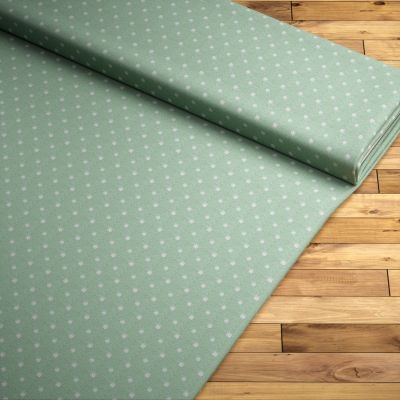 Dekostoff Lysel  Santitos in mint