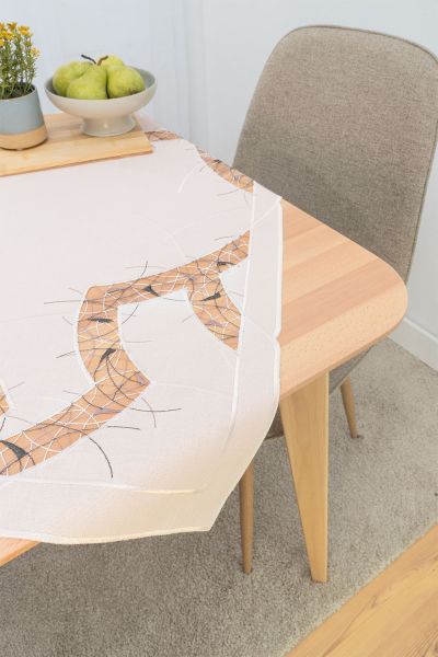 ArtikelbildTischdecke Plauener Spitze® #1W Patria in Weiß