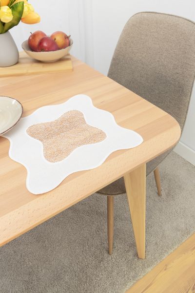 ArtikelbildDeckchen Plauener Spitze® #1W Kiana in Beige