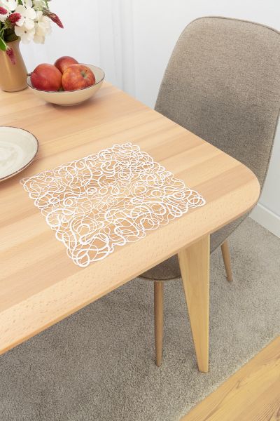 ArtikelbildDeckchen Plauener Spitze® #1W Tara in Weiß