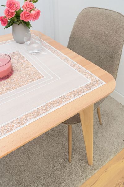 ArtikelbildMitteldecke Plauener Spitze® #1W  Novalie in Weiß