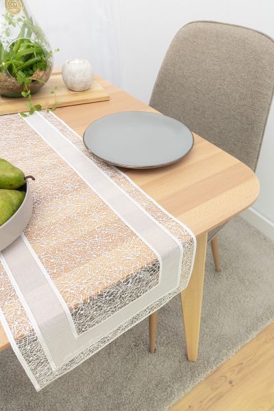 ArtikelbildTischläufer Plauener Spitze® #1W  Novalie in Weiß
