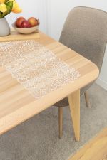 Vorschau Deckchen Plauener Spitze® #1W Tara in Grau rohweiß