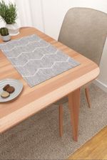 Platzdeckchen in Grau