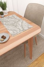 Platzdeckchen in Grau