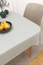 Tischdecke eckig in grau