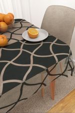 Tischdecke eckig in Grau