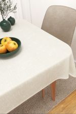 Tischdecke eckig in grau