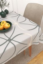 Tischdecke eckig in Grau