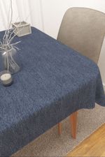 Tischdecke eckig in blau