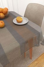 Tischdecke eckig in Grau