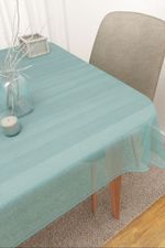 Tischdecke eckig in Blau