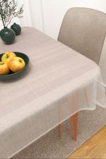 Tischdecke eckig in weiß