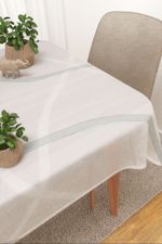 Tischdecke eckig in Grau