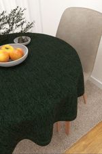Tischdecke rund in grün