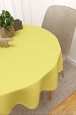 Tischdecke rund in Grün