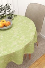 Tischdecke rund in grün